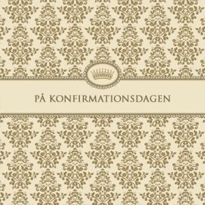 Kort "På Konfirmationsdagen"